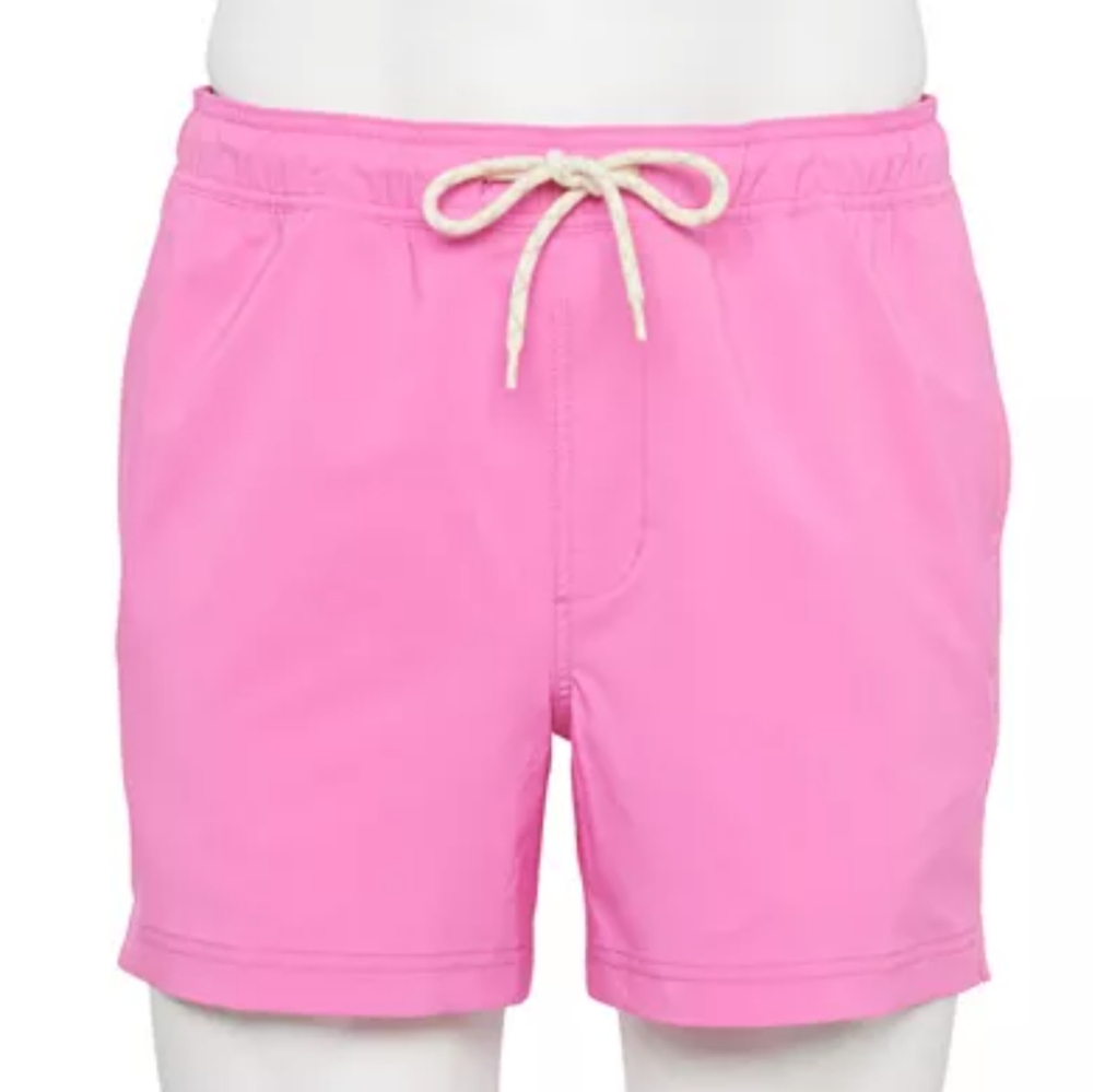 Men's Big & Tall Sonoma 7" Full Elastic Waistband Swim Trunks XXL Shorts